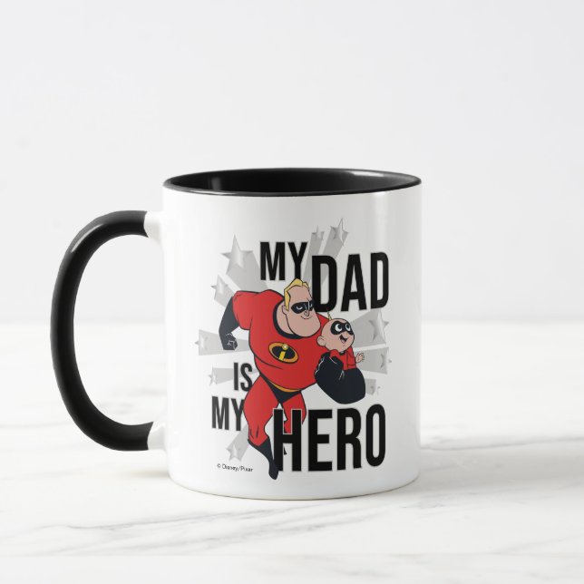 My Dad Is My Hero Mug (Left)