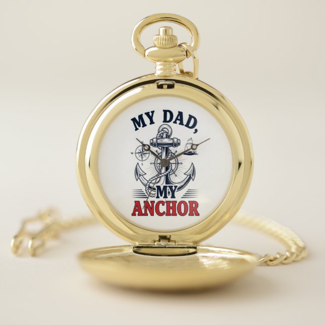 My Dad My Anchor Watch (Inside)