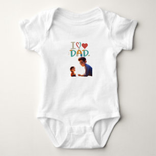 My Dad, My Hero T-Shirt Baby Bodysuit