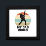 My Dad Rocks Vintage Guitar Sunset Shirt Design_1 Gift Box<br><div class="desc">My Dad Rocks Vintage Guitar Sunset Shirt Design_1</div>