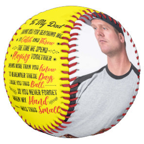 My Dad Thank You For Teaching Me Softball 2 Photos