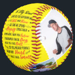 My Dad Thank You For Teaching Me Softball 4 Photos<br><div class="desc">To My Dad Thank You For Teaching me to catch and throw the time we spend playing together means more than you know to remember these days I made you this ball. so you never forget when my hand was this small. - Personalized Custom Gift To My Dad From Son...</div>