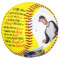 My Dad Thank You For Teaching Me Softball 4 Photos