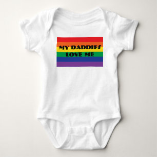 My Daddies Love Me Baby Bodysuit