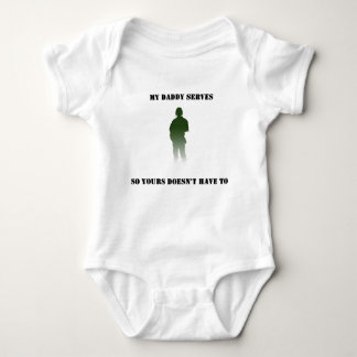 my daddy baby bodysuit