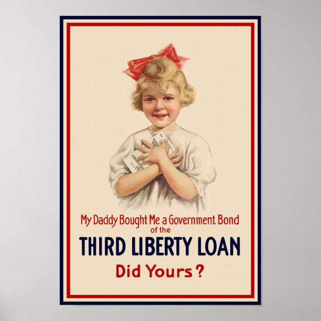 My Daddy Bought Me A Government Bond Poster (Front)
