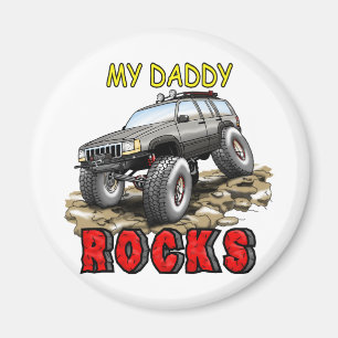 My_Daddy_Daddy_Rocks_ZJ Magnet