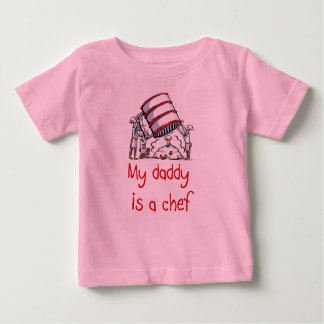 My Daddy is a Chef Baby T-Shirt