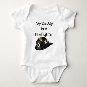 My Daddy is a Firefighter Baby Bodysuit
