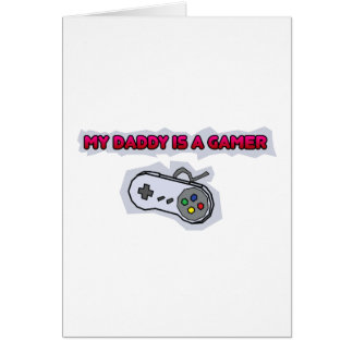 My Daddy Is A Gamer Cards