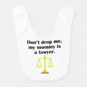 My Daddy Is A Lawyer Bib