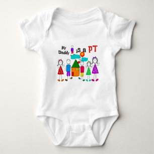 My Daddy is a Physical Therapist PT Baby Bodysuit