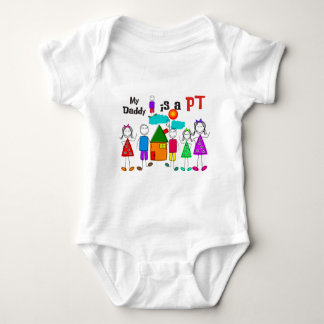 My Daddy is a Physical Therapist PT Baby Bodysuit