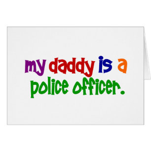 My Daddy Is A Police Officer 1 (Primary) Cards
