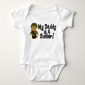 My Daddy is a Soldier Baby Bodysuit