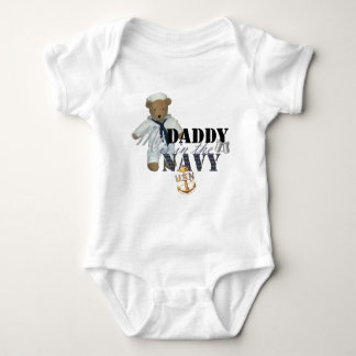 My Daddy is in the Navy Baby Bodysuit