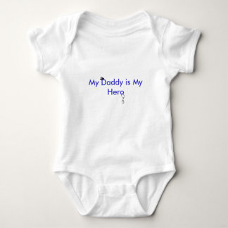 My Daddy is My Hero Baby Bodysuit