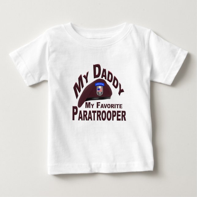 My Daddy My Favorite Paratrooper TShirt (Front)