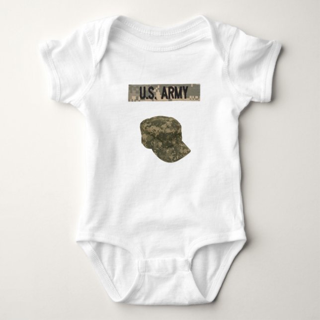 My Daddy My Hero Baby Bodysuit (Front)