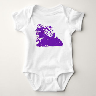 My Daddy Rides Motorcycles Baby Bodysuit