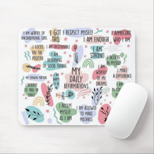 My Daily Affirmations Mouse Pad