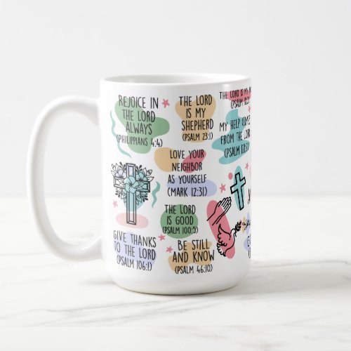My Daily Bible Affirmations Beverage Tea or Coffee Mug
