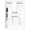 My Daily Planner Dry Erase Board