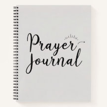 My Daily Prayer Journal – Personalized Notebook fo
