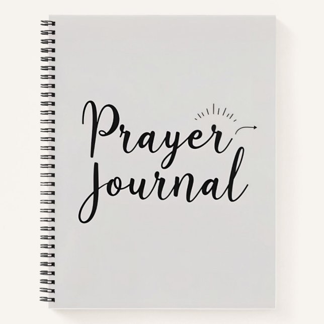 My Daily Prayer Journal – Personalized Notebook fo (Front)