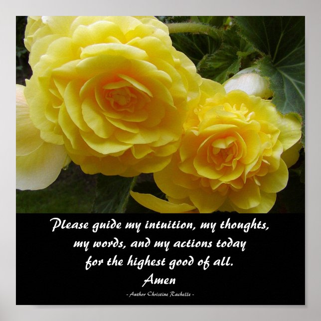 My Daily Prayer Poster (Front)