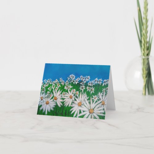 My Daisy Field Note Card