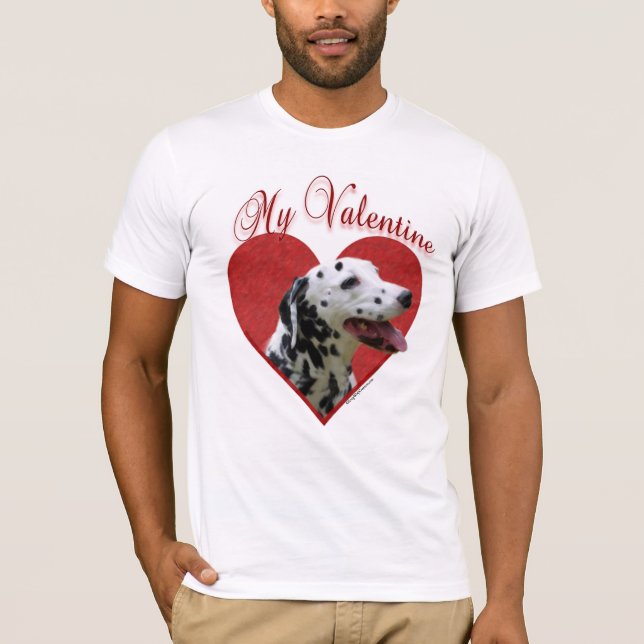 My Dalmatian Valentine T-Shirt (Front)