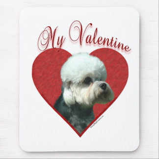 My Dandie Dinmont Terrier Valentine Mouse Pad
