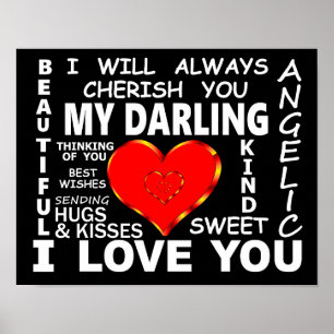 My Darling I Love You Poster