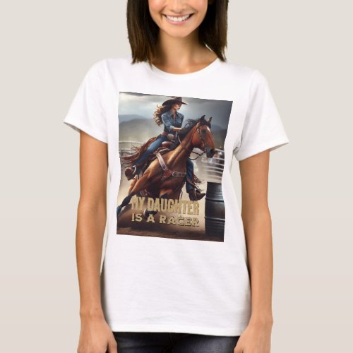My Daughter is a Racer T_Shirt