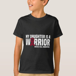 My Daughter is a Warrior Sickle Cell Awareness T-Shirt