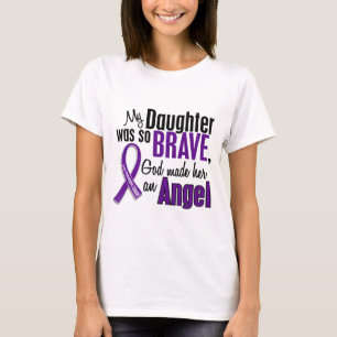 My Daughter Is An Angel Pancreatic Cancer T-Shirt