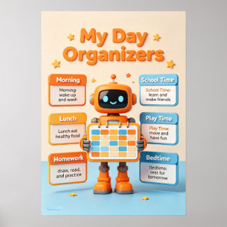 My Day Organizers Poster