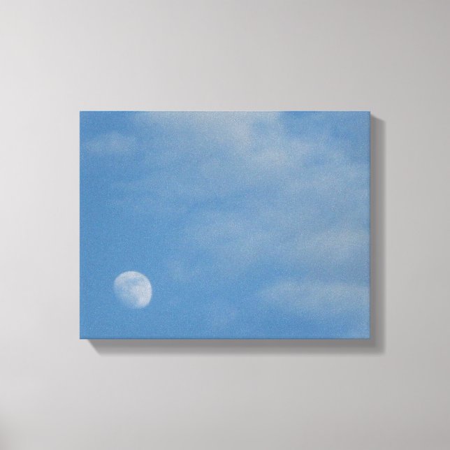 My Daytime Moon - Premium Gloss Wrapped Canvas Print (Front)