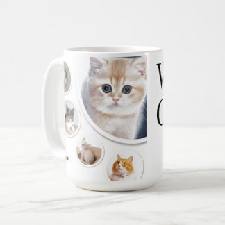 'My Dear Cat' Modern | Coffee Mug |