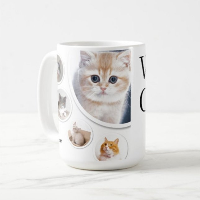 'My Dear Cat' Modern | Coffee Mug | (Creator Uploaded)