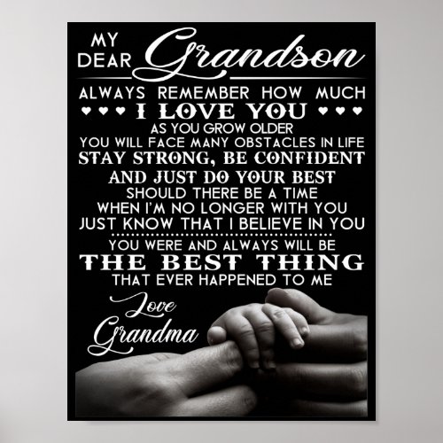 My Dear Grandson Poster