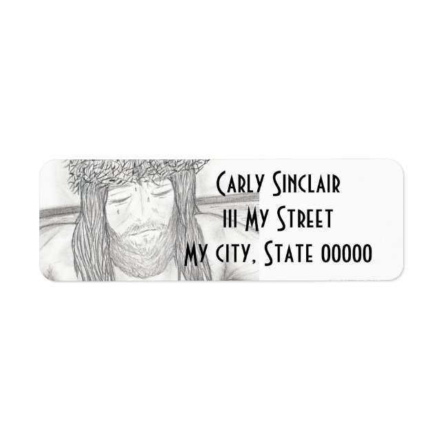 My Dear Lord Label (Front)