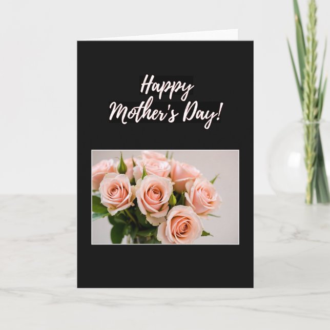 My Dearest Wife Floral Card (Front)