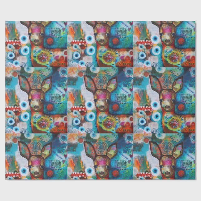 "My Deer" Wrapping Paper (glossy) (Flat)