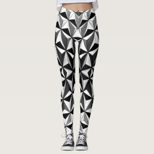 My diamonds are bigger than yours   Monochrome Leggings
