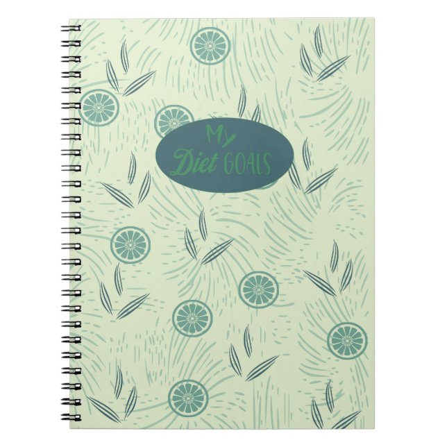 My Diet Goals: Notebook (Front)