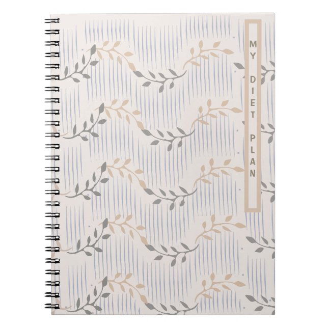 My Diet Plan Notebook (Front)