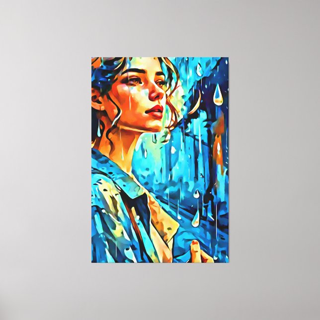  My digital art brush Canvas Print (Front)