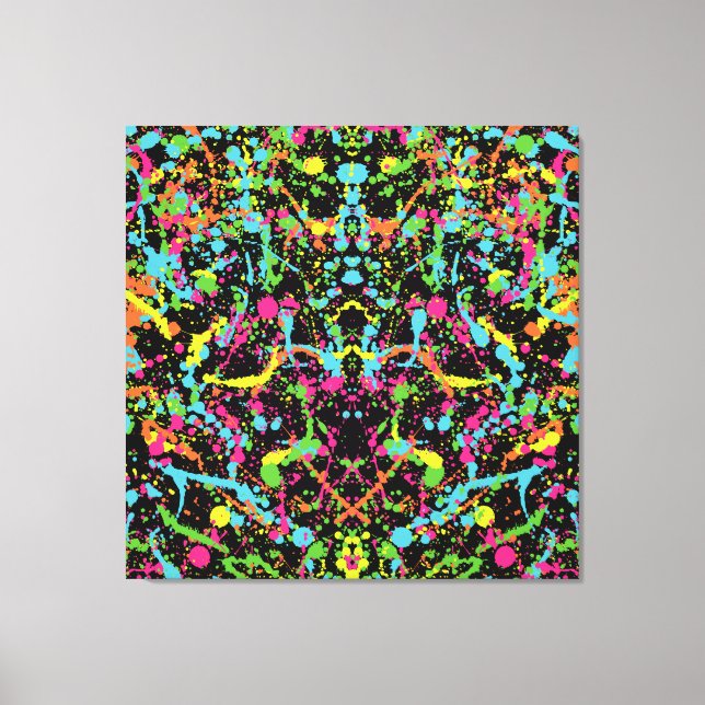   My digital art brush Canvas Print (Front)